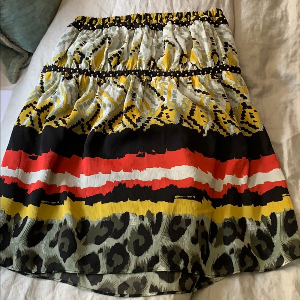 Mixed pattern Tube Top